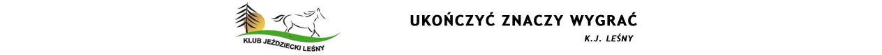 Sportowe Rajdy Konne - K.J. Leśny